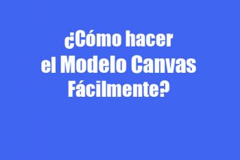 El Modelo Canvas explicado Fácilmente en una Infografía